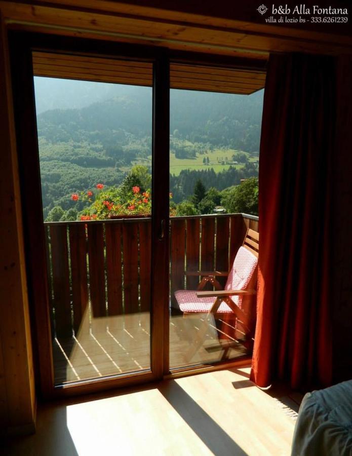 B&B Alla Fontana Lozio Kültér fotó