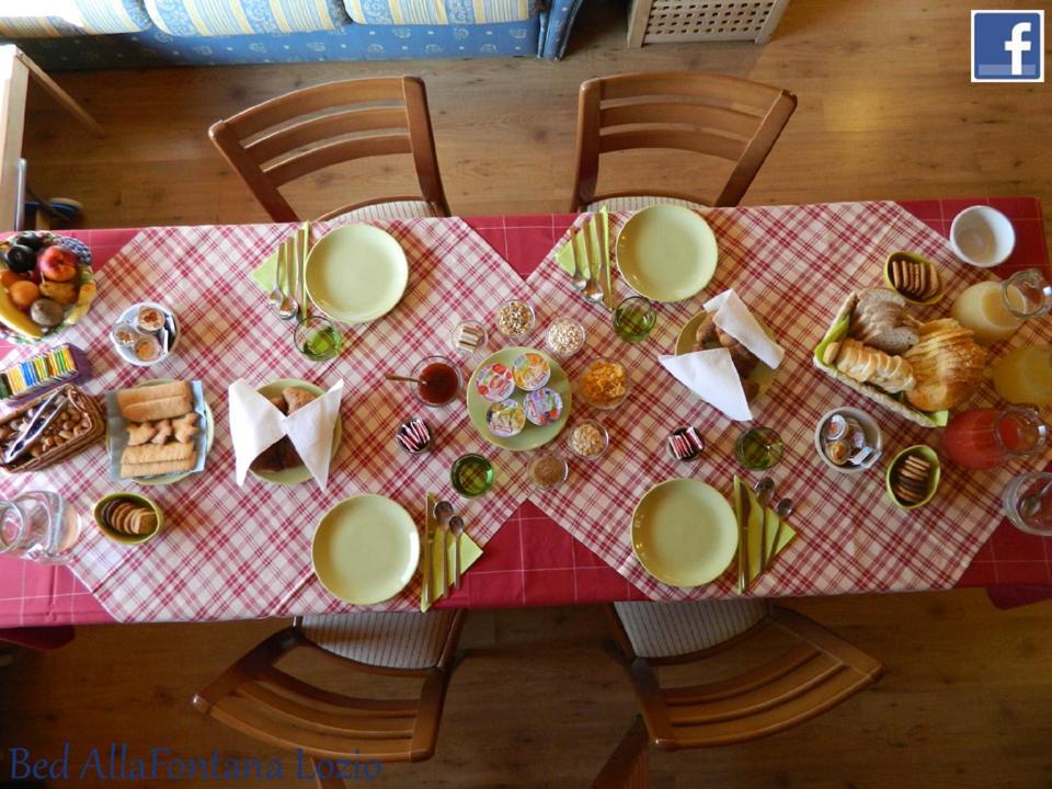 B&B Alla Fontana Lozio Kültér fotó