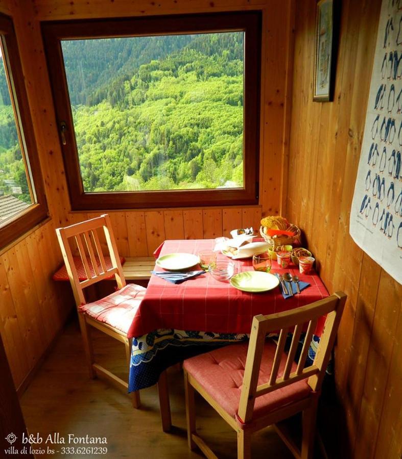 B&B Alla Fontana Lozio Kültér fotó