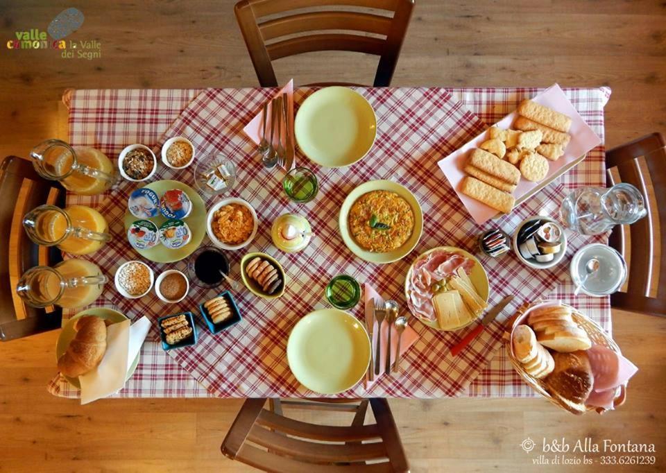 B&B Alla Fontana Lozio Kültér fotó