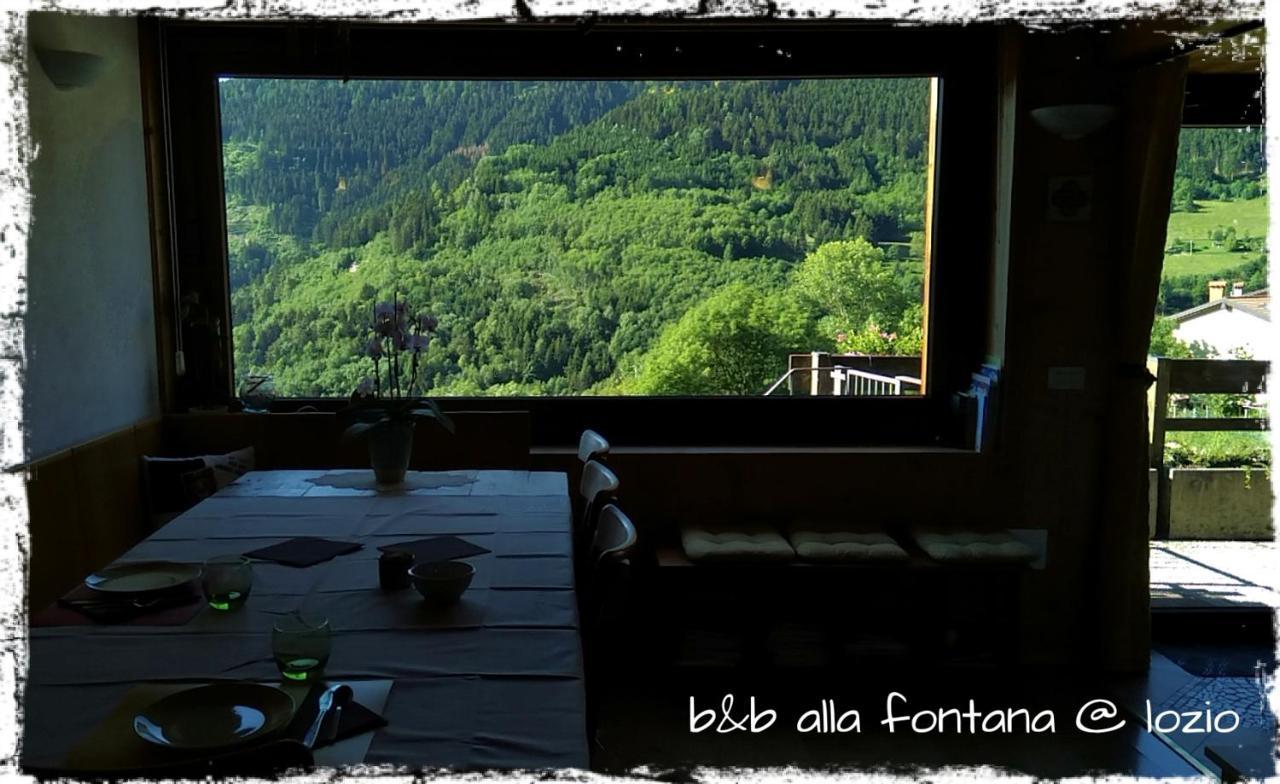 B&B Alla Fontana Lozio Kültér fotó